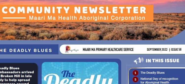 Maari Ma Health Community Newsletter Issue 58
