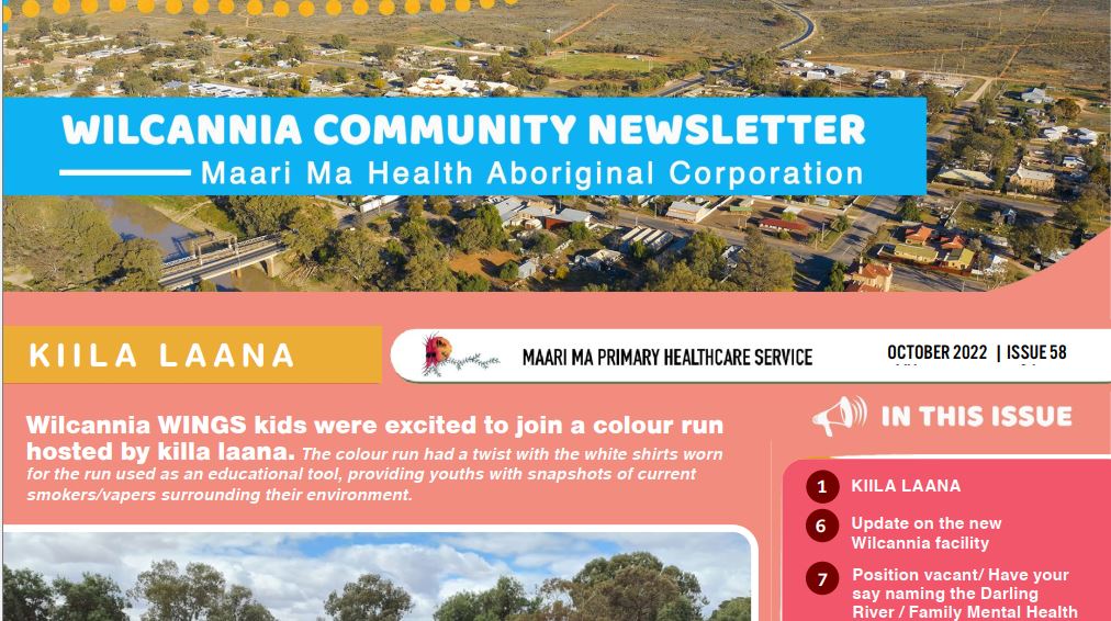 Wilcannia Community Newsletter